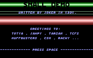 Small Demo Screenshot #8